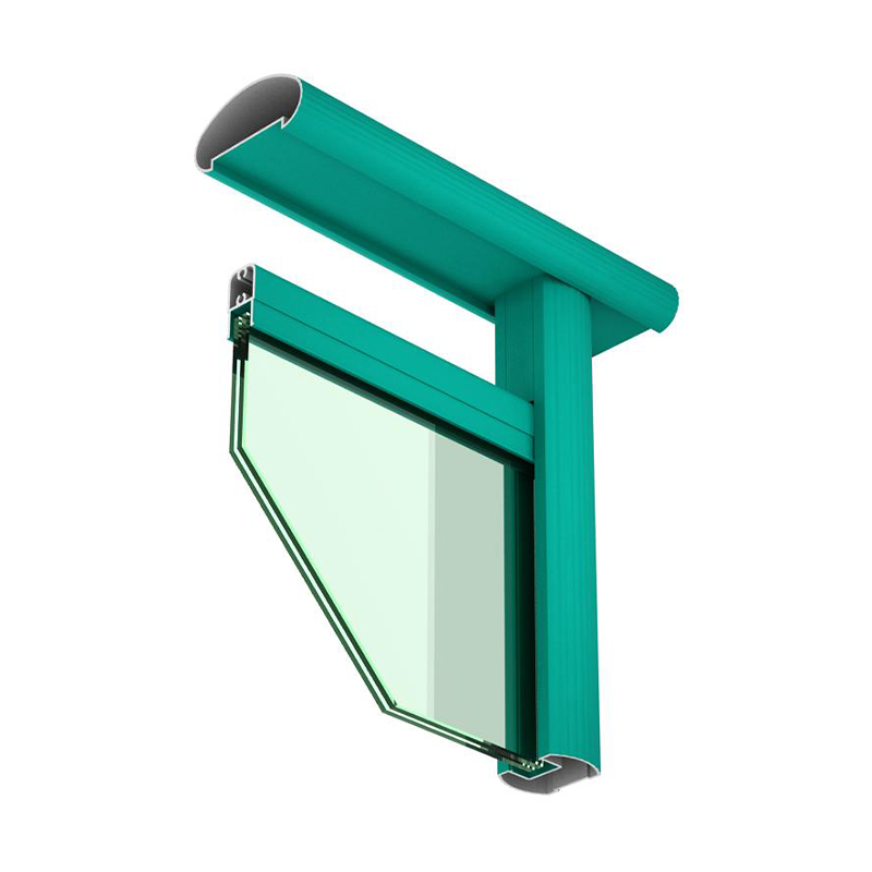 Aluminiumsbalkongrekkverksprofiler